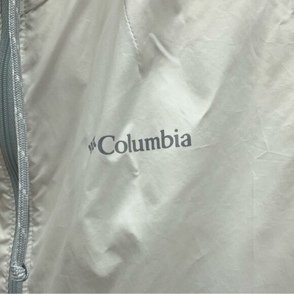 Columbia flash forward hooded lightweight packable jacket coat women's small - Picture 5 of 8